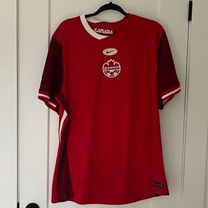 Team Canada Soccer Jersey XL